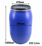 220L Shipping Barrel - 220 Litre (MGL220) - Manc Global Logistics