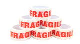 Acrylic White Fragile Tapes (48mm X 91m) - Pack of 6 - Manc Global Logistics