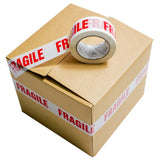 Acrylic White Fragile Tapes (48mm X 91m) - Pack of 6 - Manc Global Logistics