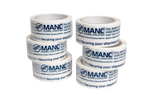 Manc Global Branded Acrylic Packing Tape (48mm X 91m) - Pack of 6