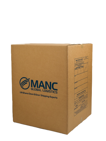 shipping box to ghana from the uk