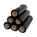 Premium Quality Black Pallet Wrap (400mm x 250m) 17 Micron - Pack of 6